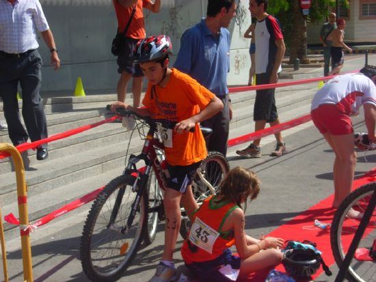UN TOTAL DE 16 ESCOLARES DE LOS COLEGIOS “TIERNO GALVÁN” Y “REINA SOFÍA” PARTICIPAN EN LA FINAL REGIONAL ESCOLAR DE TRIATLÓN, CELEBRADA EN JUMILLA, Foto 5