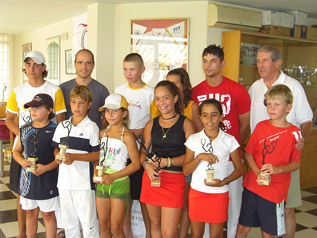 FINALIZA EN EL CLUB TENIS TOTANA EL CIRCUITO SUPER-OLÉ DE TENIS (2008), Foto 1