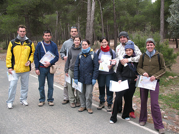 EL CURSO DE “INICIACIÓN A LA ORIENTACIÓN EN LA NATURALEZA”, ORGANIZADO POR EL CLUB ORIENTACIÓN Y LA CONCEJALÍA DE DEPORTES, SE CLAUSURA CON LA PARTICIPACIÓN DE NUEVE ALUMNOS (2008), Foto 1