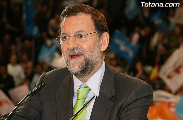 RAJOY PROMETE AGUA PARA TODOS PORQUE NO QUIERE LA ESPAÑA AMARILLA DE ZAPATERO, Foto 1