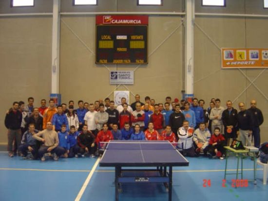 LOS ALUMNOS DE LA ESCUELA DEPORTIVA MUNICIPAL DE TENIS DE MESA PARTICIPARÁN, EL PRÓXIMO DÍA 8 DE MARZO, EN LA SEGUNDA FASE DE LA LIGA REGIONAL EN PRIMERA AUTONÓMICA (2008), Foto 1