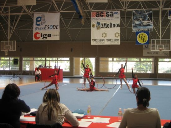 LAS ALUMNAS DE LA ESCUELA DEPORTIVA MUNICIPAL DE GIMNASIA RÍTMICA DE TOTANA PARTICIPARON EN LA COMPETICIÓN DE LORCA, OBTENIENDO UNA MEDALLA DE ORO, UNA DE PLATA Y TRES BRONCES (2008), Foto 1