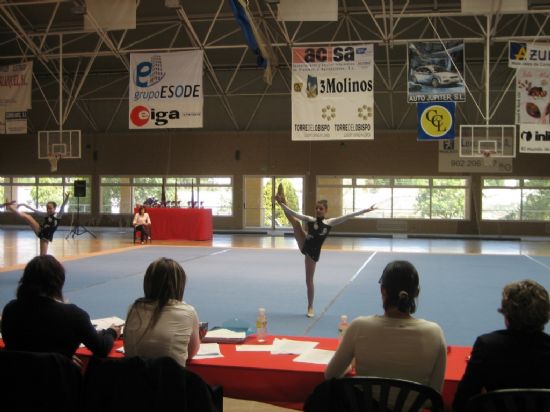 LAS ALUMNAS DE LA ESCUELA DEPORTIVA MUNICIPAL DE GIMNASIA RÍTMICA DE TOTANA PARTICIPARON EN LA COMPETICIÓN DE LORCA, OBTENIENDO UNA MEDALLA DE ORO, UNA DE PLATA Y TRES BRONCES (2008), Foto 2