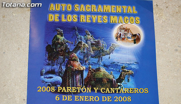 EL TRADICIONAL “AUTO DE LOS REYES MAGOS”, QUE PRETENDE MANTENER ANTIGUAS COSTUMBRES Y TRADICIONES, SE CELEBRARÁ EN LA PEDANÍA DE EL PARETÓN EL PRÓXIMO 6 DE ENERO CON NUMEROSAS ACTIVIDADES (2007), Foto 1