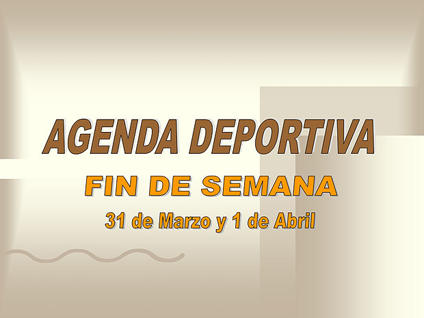 AGENDA DEPORTIVA (30/03/2007), Foto 1