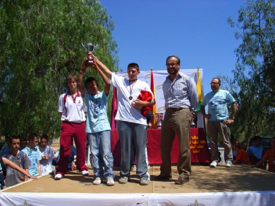 UN TOTAL DE 22 ESCOLARES TOTANA PARTICIPAN EN LA FINAL REGIONAL ESCOLAR DE ORIENTACIÓN, QUE TUVO LUGAR EN SANTOMERA, CON LOS COLEGIOS “TIERNO GALVÁN” Y “REINA SOFÍA” COMO PROTAGONISTAS (2008), Foto 6