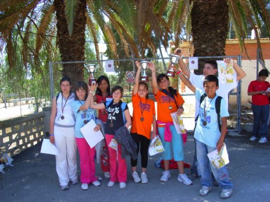 UN TOTAL DE 22 ESCOLARES TOTANA PARTICIPAN EN LA FINAL REGIONAL ESCOLAR DE ORIENTACIÓN, QUE TUVO LUGAR EN SANTOMERA, CON LOS COLEGIOS “TIERNO GALVÁN” Y “REINA SOFÍA” COMO PROTAGONISTAS (2008), Foto 8