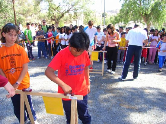 UN TOTAL DE 22 ESCOLARES TOTANA PARTICIPAN EN LA FINAL REGIONAL ESCOLAR DE ORIENTACIÓN, QUE TUVO LUGAR EN SANTOMERA, CON LOS COLEGIOS “TIERNO GALVÁN” Y “REINA SOFÍA” COMO PROTAGONISTAS (2008), Foto 9