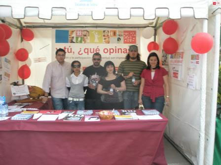 Juventudes Socialistas de Totana estuvo presente en la XII Aldea de Asociaciones 2008 en Totana, Foto 1