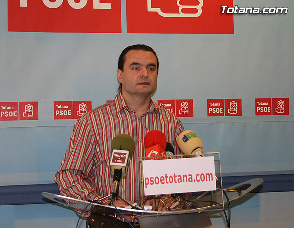 El PSOE asegura que “Martínez Andreo no niega ninguno de los cargos que supuestamente se le imputan”., Foto 1