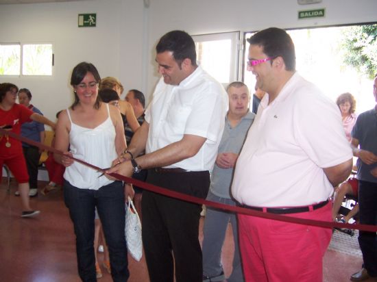 INAUGURAN LOS NUEVOS VESTUARIOS ADAPTADOS Y EL ACONDICIONAMIENTO DE LA NAVE TALLER ACTUAL DEL CENTRO OCUPACIONAL “JOSÉ MOYA”, Foto 1