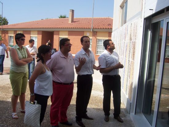 INAUGURAN LOS NUEVOS VESTUARIOS ADAPTADOS Y EL ACONDICIONAMIENTO DE LA NAVE TALLER ACTUAL DEL CENTRO OCUPACIONAL “JOSÉ MOYA”, Foto 5