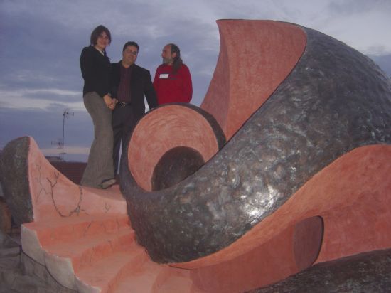 SE INAUGURA MONUMENTO ARTE CONTEMPORÁNEO OVAL-OM COLOCADO EN LA EXPLANADA PRINCIPAL CENTRO SOCIOCULTURAL LA CÁRCEL, Foto 1