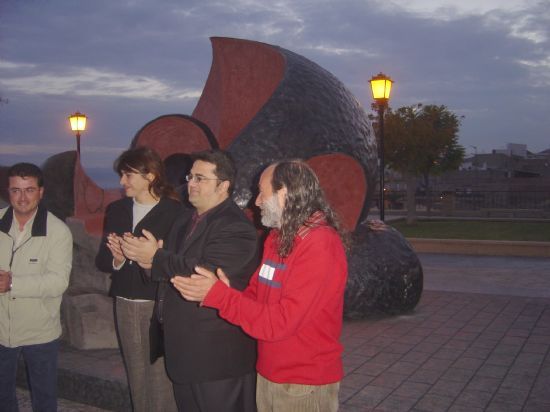 SE INAUGURA MONUMENTO ARTE CONTEMPORÁNEO OVAL-OM COLOCADO EN LA EXPLANADA PRINCIPAL CENTRO SOCIOCULTURAL LA CÁRCEL, Foto 2