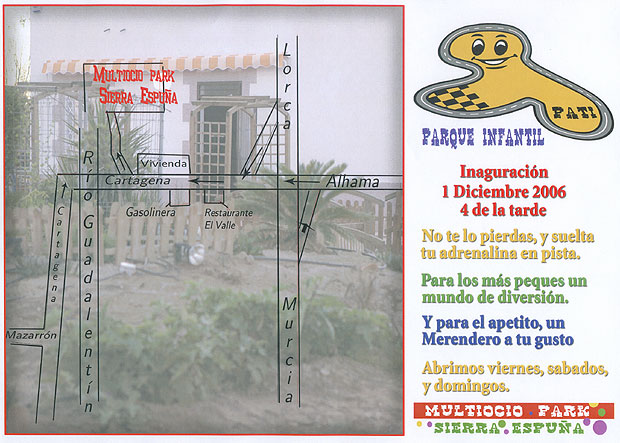 HOY VIERNES SE INAUGURA MULTIOCIO·PARK SIERRA ESPUÑA, EN ALHAMA DE MURCIA, Foto 1