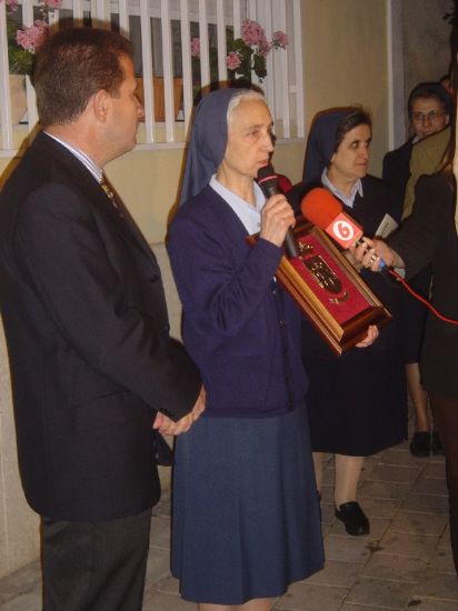 CIUDAD DE TOTANA Y COMUNIDAD EDUCATIVA DE “LA MILAGROSA” RINDEN UN HOMENAJE A TÍTULO PÓSTUMO A SOR JOSEFA PÉREZ, HIJA DE LA CARIDAD , Foto 1