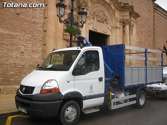 PRESENTAN LOS NUEVOS VEHÍCULOS DEL PARQUE MÓVIL DEL ALMACÉN MUNICIPAL, Foto 1