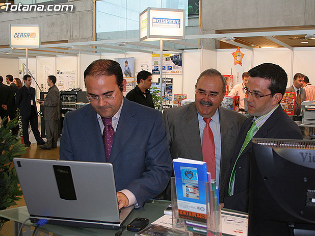 Totana.com estuvo en las Jornadas Técnicas de SICARM 2007, que fueron inauguradas por Benito Mercader, Foto 1