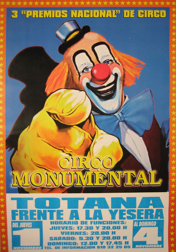 EL CIRCO MONUMENTAL VISITA TOTANA DEL 1 AL 4 DE NOVIEMBRE, Foto 1