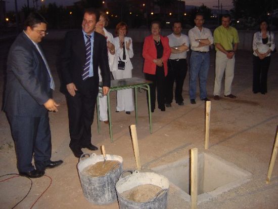 SE COLOCA LA PRIMERA PIEDRA DE LA INFRAESTRUCTURA POLIVALENTE PARA PERSONAS CON DISCAPACIDAD DE TOTANA , Foto 1