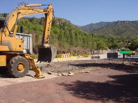 OBRAS GLORIETA DE ACCESO AL SANTUARIO DE SANTA EULALIA ESTARÁN FINALIZADAS A MEDIADOS DEL PRÓXIMO MES DE AGOSTO, Foto 1