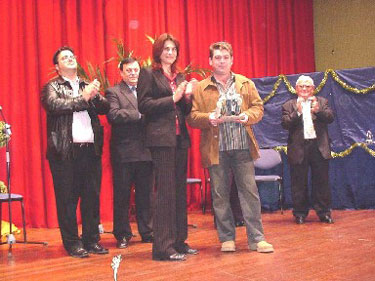 La Asociación de Belenistas de Totana y el Ayuntamiento entregan los premios a los ganadores del concurso de belenes correspondiente al año 2003 , Foto 1