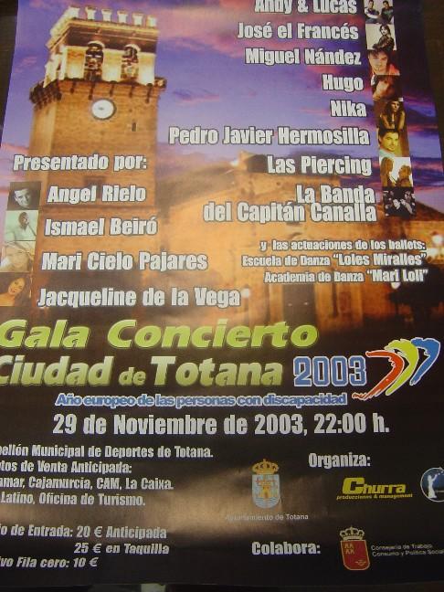 Concejalía servicios al ciudadano acreditará discapacitados y acompañantes que asistan zona patio butacas concierto-gala del discapacitado, Foto 1