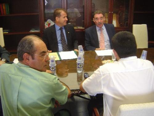 El delegado del gobierno, José Joaquín Peñarrubia,  preside en Totana la junta local de seguridad ciudadana para coordinar mecanismos de cooperación entre los cuerpos y fuerzas de seguridad, Foto 1