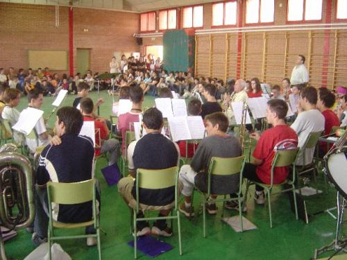 El alcalde abre el curso escolar 2003/2004 de forma oficial en el instituto “Juan de la Cierva” de Totana, Foto 2