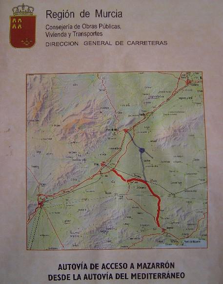 El Ayuntamiento va a habilitar un servicio de información a los vecinos afectados por el proyecto de la autovía Totana-Mazarrón en el propio consistorio y en el Paretón, Foto 1