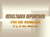 RESULTADOS DEPORTIVOS (05/03/2007)