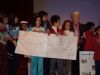 LOS GRUPOS INFANTILES Y JUVENILES DEL MOVIMIENTO JUNIOR Y EL CANDIL HACEN ENTREGA DE UN CHEQUE VALORADO EN 1.500 EUROS A MANOS UNIDAS