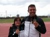 DOS ALUMNOS DEL CENTRO OCUPACIONAL JOS MOYA, MARI CARMEN ROBLES Y PEDRO CNOVAS, CONSIGUEN CUATRO TTULOS EN EL CAMPEONATO REGIONAL DE ATLETISMO CELEBRADO EN MURCIA (2008)