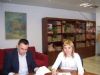 EL ALCALDE SE RENE CON LA DIRECTORA GENERAL DE ECONOMA Y PLANIFICACIN PARA ABORDAR CUESTIONES RELATIVAS A LA ELEBORACIN DEL PLAN ESTRATGICO LOCAL (2008)