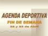 AGENDA DEPORTIVA