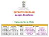 DEPORTE ESCOLAR (2008)