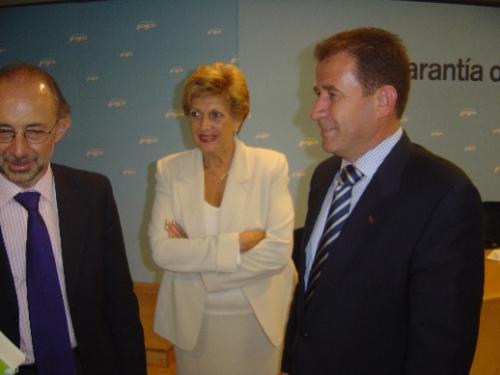 El alcalde de Totana se reúne con el candidato popular al gobierno de la nación, mariano rajoy, en el marco de unas jornadas nacionales de diputados autonómicos, Foto 2