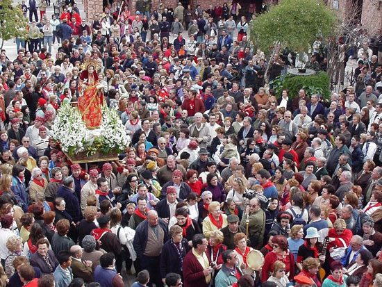 Más 9.000 personas acompañaron a la Santa en la primera romería del Año Jubilar , Foto 1