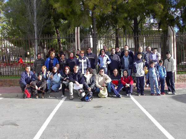 Exitosa participación en la primera salida de las jornadas de senderismo organizadas por la concejalía de deportes en Sierra Espuña , Foto 1
