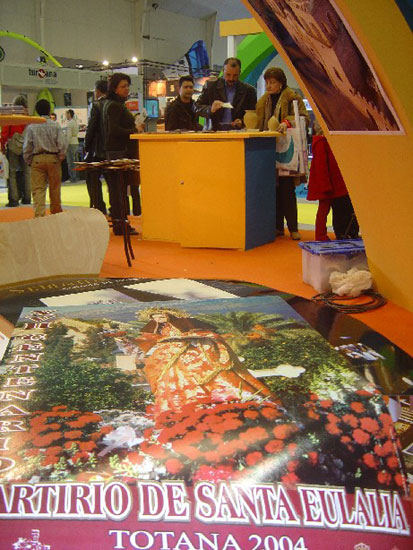 Ayuntamiento de Totana presenta proyecto Año Jubilar Eulaliense en el XIII Salón Nacional de Ocio y Tiempo Libre de Torre Pacheco, Foto 1