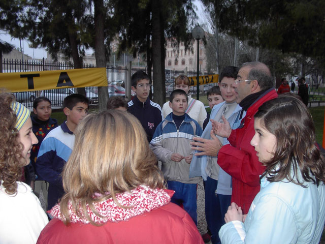 31 ESCOLARES DE TOTANA PARTICIPAN EN LA PRIMERA JORNADA REGIONAL DE ORIENTACION DE DEPORTE ESCOLAR, CELEBRADA EL PASADO DOMINGO 12 DE MARZO EN CEHEGIN - 3