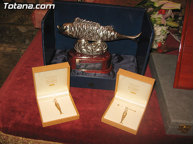 LA SARDINA LLEGA ESTA TARDE DESDE TOTANA A LA CAPITAL DE MURCIA PARA INICIAR LAS FIESTAS DE LA AGRUPACIÓN SARDINERA QUE CULMINARÁN EL SÁBADO POR LA NOCHE CON EL ENTIERRO - 1