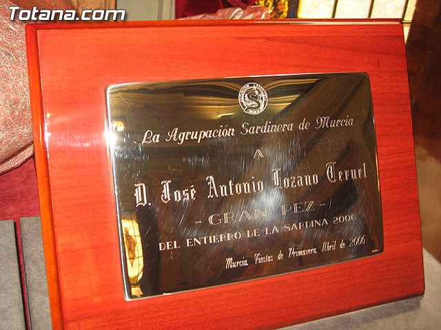 LA SARDINA LLEGA ESTA TARDE DESDE TOTANA A LA CAPITAL DE MURCIA PARA INICIAR LAS FIESTAS DE LA AGRUPACIÓN SARDINERA QUE CULMINARÁN EL SÁBADO POR LA NOCHE CON EL ENTIERRO - 3