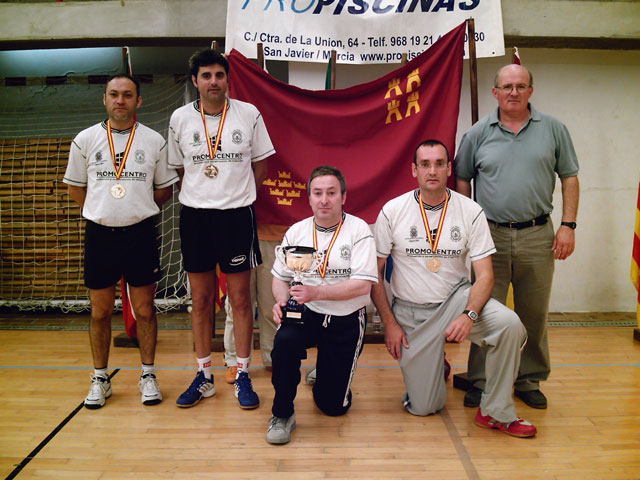 XV CAMPEONATO TENIS DE MESA DE ESPAA DE VETERANOS. SAN JAVIER 2006. UCAM PROMOCENTRO CAMPEON DE ESPAA - 5