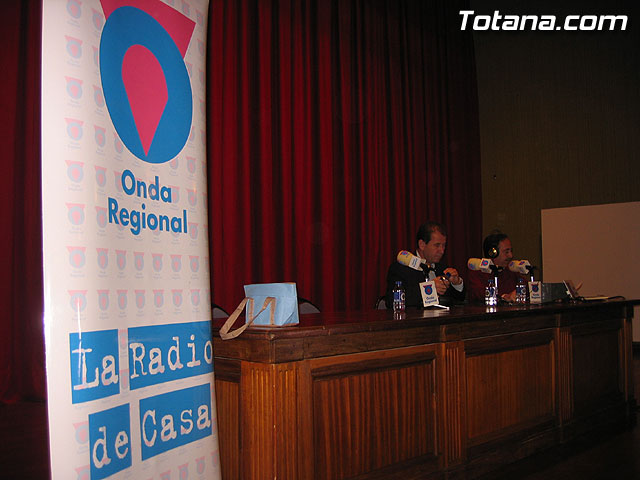 ONDA REGIONAL CELEBRA EN DIRECTO SU PROGRAMA LA PLAZA REGIONAL DESDE EL CENTRO SOCIOCULTURAL LA CÁRCEL PARA PROMOCIONAR TOTANA - 17