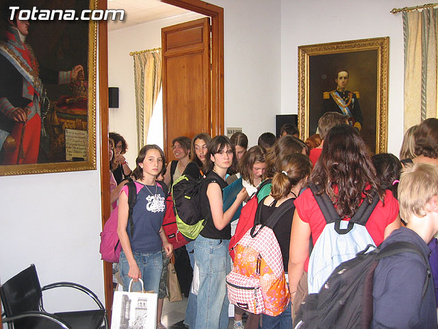 EL ALCALDE Y EL CONCEJAL DE EDUCACIN OFRECEN UNA RECEPCIN INSTITUCIONAL A UNA DELEGACIN DE ALUMNOS FRANCESES QUE REALIZAN UN INTERCAMBIO CON ESTUDIANTES IES 