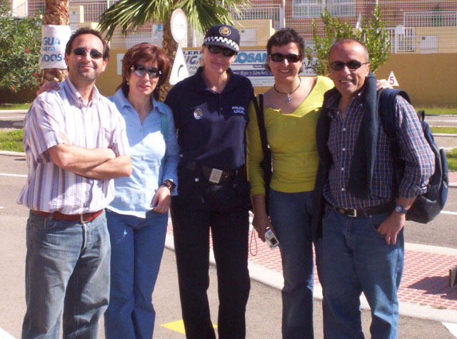 LOS COLEGIOS DE El CHIRIVEL Y DE MARIA DE LA VECINA PROVINCIA DE ALMERIA, PRACTICAN SEGURIDAD VIAL EN EL PARQUE DE EDUCACION VIAL DE TOTANA - 3