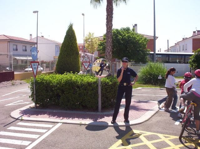 LOS COLEGIOS DE El CHIRIVEL Y DE MARIA DE LA VECINA PROVINCIA DE ALMERIA, PRACTICAN SEGURIDAD VIAL EN EL PARQUE DE EDUCACION VIAL DE TOTANA - 14