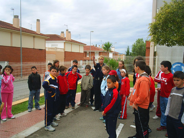 LOS COLEGIOS DE El CHIRIVEL Y DE MARIA DE LA VECINA PROVINCIA DE ALMERIA, PRACTICAN SEGURIDAD VIAL EN EL PARQUE DE EDUCACION VIAL DE TOTANA - 29