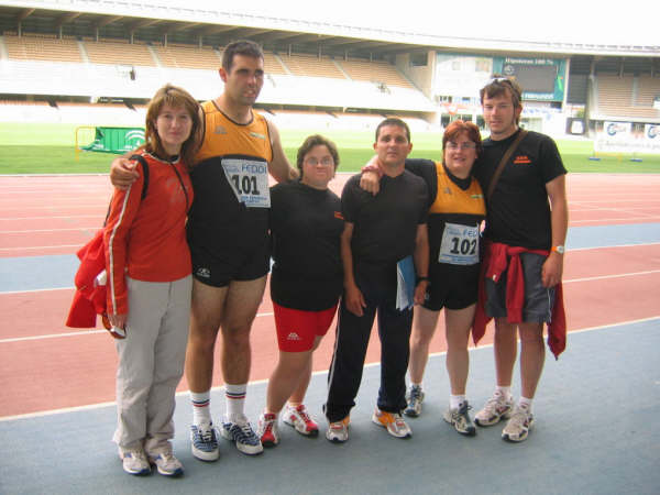 DOS ALUMNOS TOTANEROS DEL CENTRO OCUPACIONAL JOSÉ MOYÁ TRILLA, ENTRE LOS CINCO MEJORES DE ESPAÑA EN EL CAMPEONATO DE ATLETISMO PARA DISCAPACITADOS PSÍQUICOS (2006) - 8